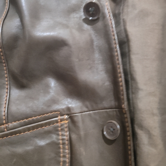 Dkny Luxury Leather Jacket - Picture 10 of 15